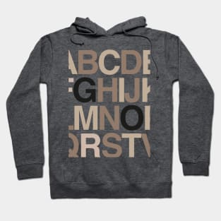 Alphabet Hoodie